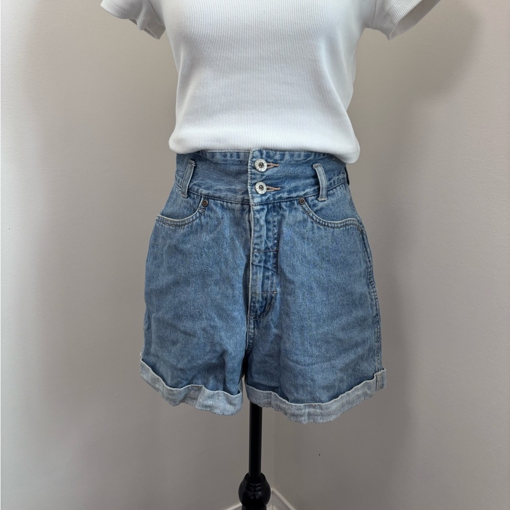 Denim Blue Women's Shorts